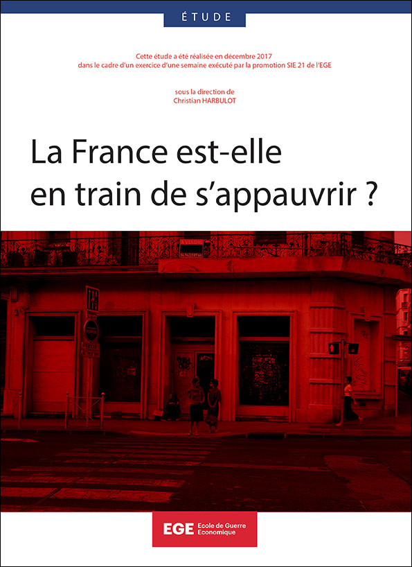 Etude EGE La France est elle en train de s'appauvrir