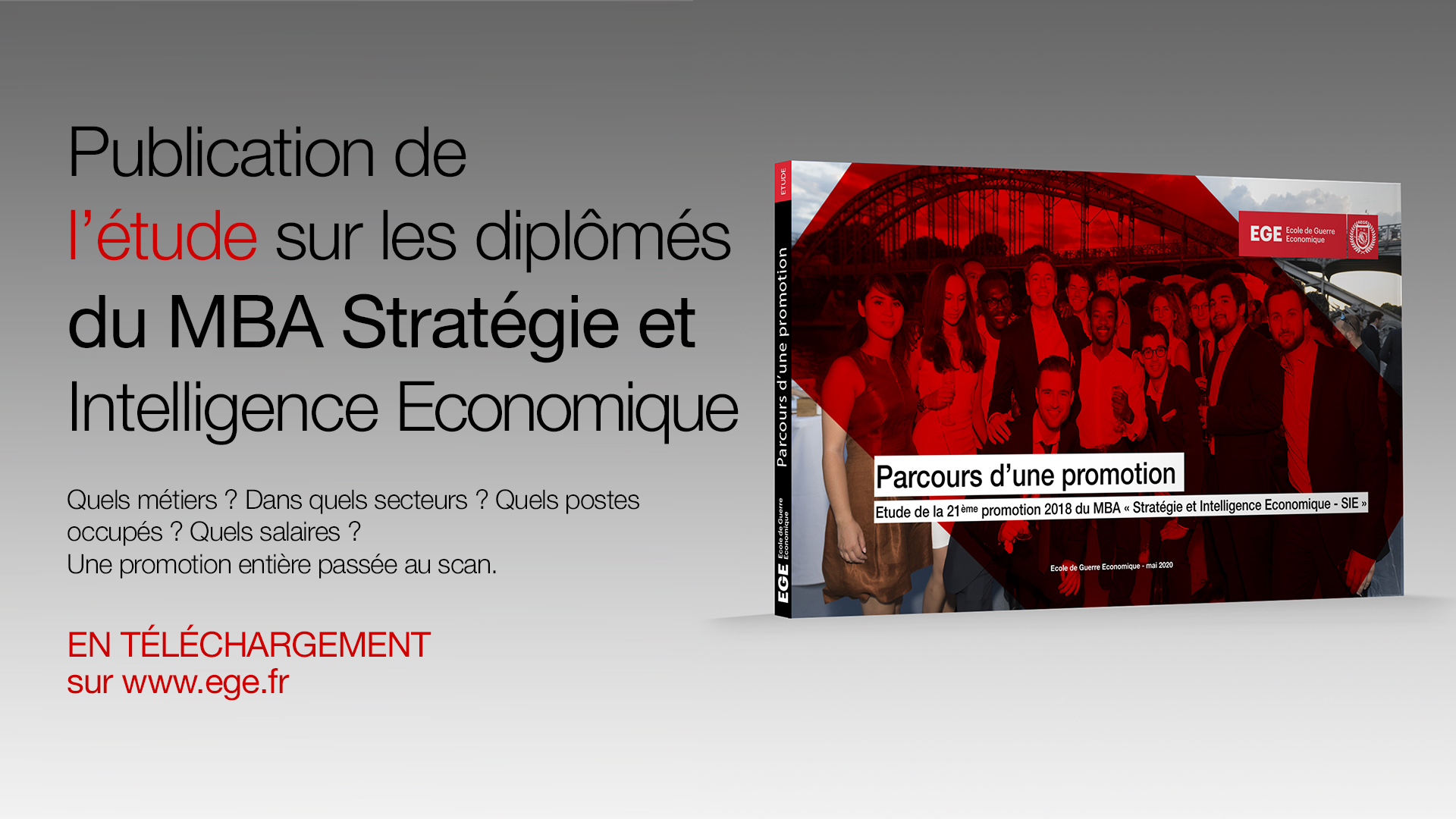 Etude parcours d'une promotion