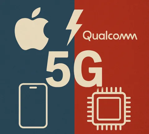 Confrontation informationnelle entre Qualcomm et Apple sur la course aux modems 5G
