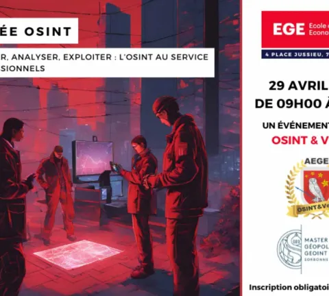 Affiche Journée OSINT 2025