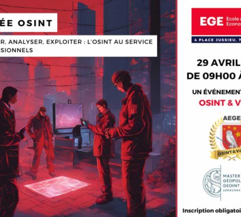 Affiche Journée OSINT 2025