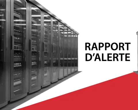 Rapport alerte date center couverture 2026