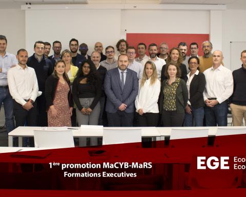 Rentrée 1ère promotion MaCYB et MARS