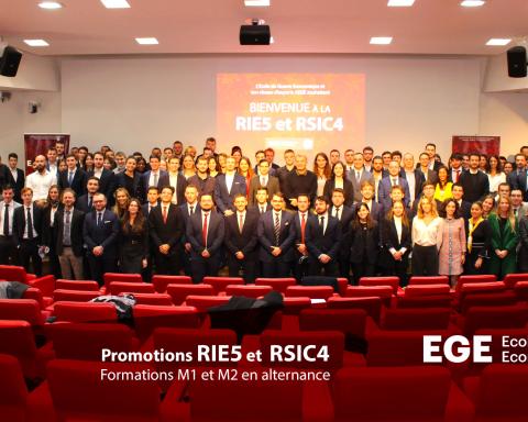 Rentrée des RIE5 et RSIC4