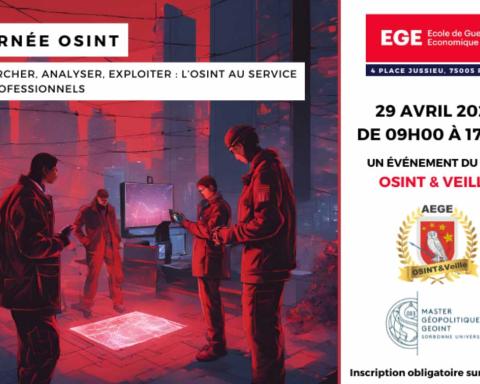 Affiche Journée OSINT 2025