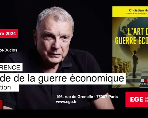 Affiche Conf Art de la guerre économique