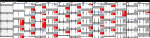 Calendrier EGE RIE7