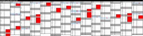 Calendrier MSIE44