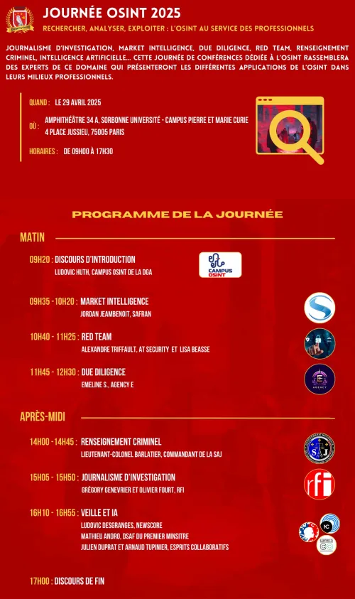 Programme new journée OSINT 2025